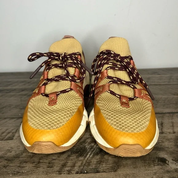 Madewell Field Knit Sneakers In Desert Dune Multi - Picture 2 of 6